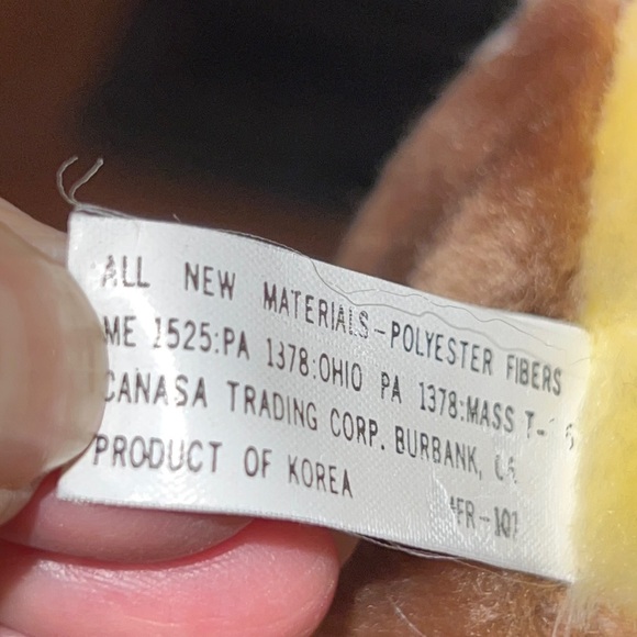 Vintage Walt Disney World  Chipmunks Plush Made in Korea - Picture 9 of 14